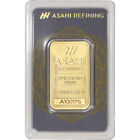 1 oz Gold Bar - Asahi Refining .9999 Fine in Assay