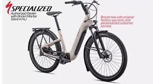 New Specialized Turbo Como 3.0 IGH Low Entry E-Bike EZ Laid Back Ride Design