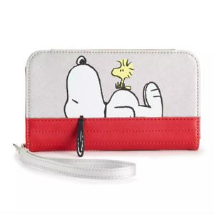 Peanuts Snoopy and Woodstock Phone Wallet
