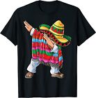 Dabbing Mexican Poncho Cinco de Mayo Dance Gift Unisex T-Shirt