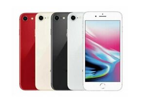 Apple iPhone 8 64GB 256GB (Fully Unlocked) Gold Gray Red Silver