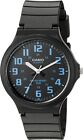 Casio Men's 'Easy to Read' Quartz Black Casual Resin Watch (Model: MW240-2BV)