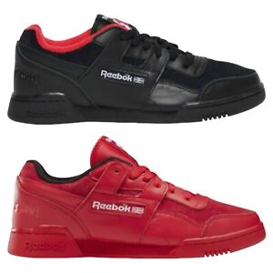 Reebok Men's Workout Plus Human Rights Now! Black Red Sneaker Size 7.5-13 New