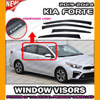 WINDOW VISORS for 2019 → 2024 Kia Forte / DEFLECTOR VENT SHADE RAIN GUARD (For: 2023 Kia Forte GT Sedan 4-Door 1.6L)