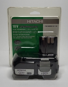Genuine Hitachi 18v 1.5Ah Lithium-ion Rechargeable Battery #327-730 HXP
