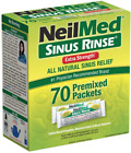 NeilMeds Sinus Rinse All Natural Extra Strength Pre-Mixed Hypertonic 70 Packets