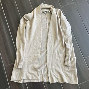 Women's 360 Cashmere Brown Cardigan- size XS- 100% cashmere