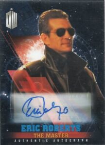 ERIC ROBERTS as The MASTER, Autograph trading card- DOCTOR WHO Timeless # 31/50