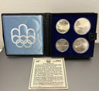 1976 Montreal Olympics Set of 4 Official Uncirculated Coins Series III-MO76/2