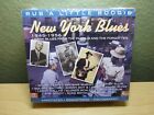 New York Blues 1945-1956 Rub A Little Boogie by Various 4 CD JSP Box Set New