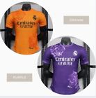 Orange and Purple Real Madrid 23/24 Fourth Jersey- Custom Made