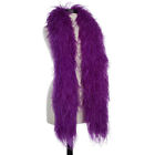 6 Ply PURPLE Ostrich FEATHER BOA 72 Inches; Costumes/Craft/Bridal/Halloween