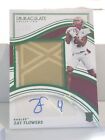 New ListingZAY FLOWERS 2023 IMMACULATE  ROOKIE Collection PATCH EMERALD RC AUTO 11/13