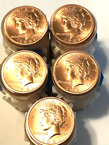 Peace Dollar design pure copper coins 120 X 1 ounce each ( 7.5 lbs)-REEDERSONG