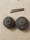 Antique Samuel Terry Wooden Works Shelf Clock Pulley Parts