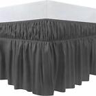 Utopia Bedding Elastic Bed Ruffle Skirt with 16 Inches Drop