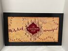 Harry Potter's The Marauder's Map Wall Hanging 18x 11
