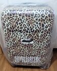 NOS Victorias Secret Pink HARD SHELL GRAPHIC Carry On Wheelie Suitcase Bag w Tag