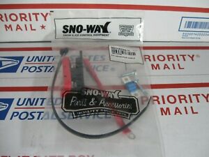 SNO-WAY SALTER SPREADER PRO CONTROL II POWER CABLE HARNESS & FUSE KIT 96115709