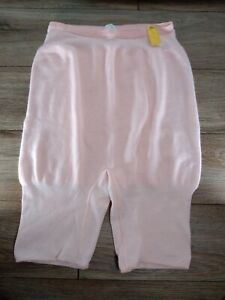 Vintage Rare Kayserettes Kayser Pink Acrylic Irregular Bloomers Panties Size XL