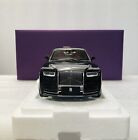 1/18 Rolls-Royce Phantom VIII Black/Red Interior Diecast Limited Dealer Edition
