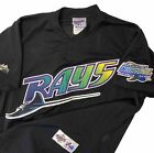 New ListingVintage Tampa Bay Devil Rays Jersey Majestic USA Inaugural Season 90s Sz L *FLAW