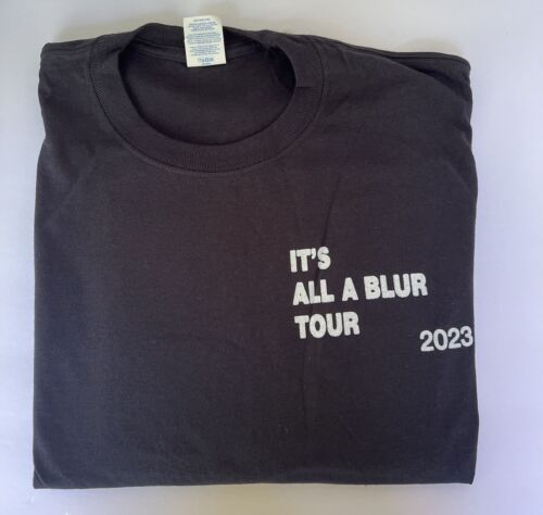 Drake it’s all a Blur Tour Local Crew T shirt  Lil Wayne OVO size XL Black New