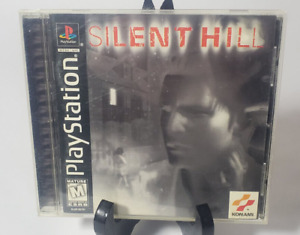 Silent Hill Sony PlayStation 1 PS1 Black Label - CIB Konami Registration Card!