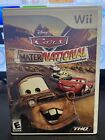 Cars Mater-National Championship (Nintendo Wii, 2007) No Manual. TESTED