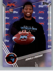 2020 Topps XFL Football Base Singles (Pick Your Cards)