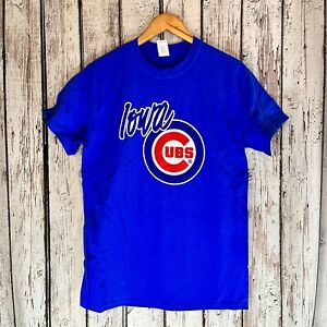 Iowa Cubs Chicago Cubs AAA Minor League Team 100% Cotton T-Shirt Unisex Adult M