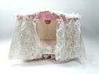 Vintage 1991 Barbie Pink & White Lace Starlight Canopy Bed