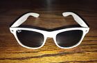 Vintage Bausch & Lomb B&L Ray Ban USA Meta Wayfarer White  Sunglasses Italy