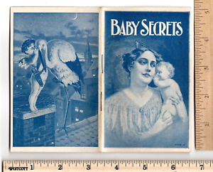Beer PABST BREWING Milwaukee 1897 BABY SECRETS Columbian Expo Bookle  Trade Card
