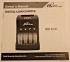 OWNER’S MANUAL - ROYAL SOVEREIGN DCB-275D DIGITAL COIN COUNTER