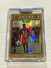 2008 TOPPS CHROME CALAIS CAMPBELL 187/199 GOLD UNCIRCULATED REFRACTOR ROOKIE SP