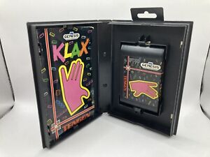 New ListingKlax (Sega Genesis, 1990) Complete CIB w/Hang Tab!