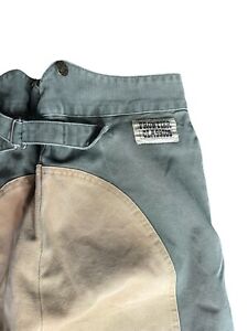 FRONTIER CLASSIC PANT ADJUSTABLE BUCKLE BACK BUTTON V NOTCH CANVAS 30x33