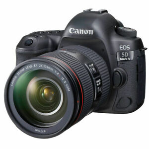 New ListingCanon EOS 5D Mark IV Full Frame Digital SLR Camera +EF 24-105mm f/4L IS II USM L