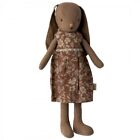 Maileg Brown Bunny with Floral Dress