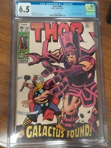Thor #168 Marvel Comics 9/69 Graded 6.5 By CGC