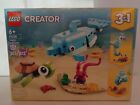 LEGO CREATOR 31128 DOLPHIN AND TURTLE SET 137 PIECES.FACTORY SEALED BOX.