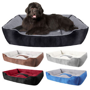 Soft Fleece Pet Bed Large Warm Dog Cat Puppy Sleeping Mat Cushion Cozy Kennel