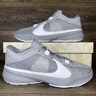 Nike Men's Zoom Freak 5 Gray Athletic Basketball Shoes Sneakers Trainers New