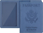 Passport Holder Women, Passport Wallet Travel Document Organizer, Waterproof Cru