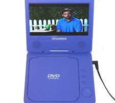 Sylvania Portable DVD Player SDVD7027 Purple/ with Accessories And Bag
