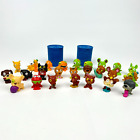 The Ugglys Pet Shop Moose Toys 25 Mini Figures and 2 Cans With Lids - Lot 0f 27