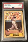 1987 Topps Barry Bonds #320 PSA 8 NM-MT Rookie Card RC Quantity Available