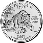 2008 D Alaska State Quarter.  Uncirculated From US Mint roll.