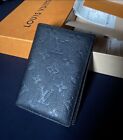 LV Louis Vuitton M63914 Monogram Empreinte Leather Wallet Passport Travel Holder